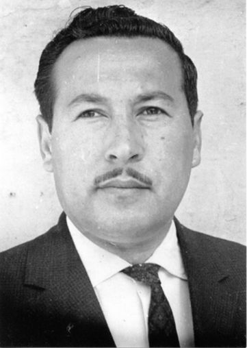 Chilean Air Force NCO and presidential photographer Leopoldo Víctor Vargas.